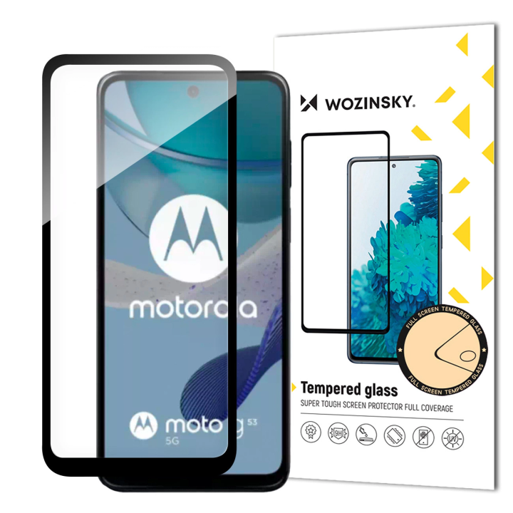 Szkło hartowane Wozinsky Full Glue Tempered Glass na Motorola Moto G53 na NearMe.pl