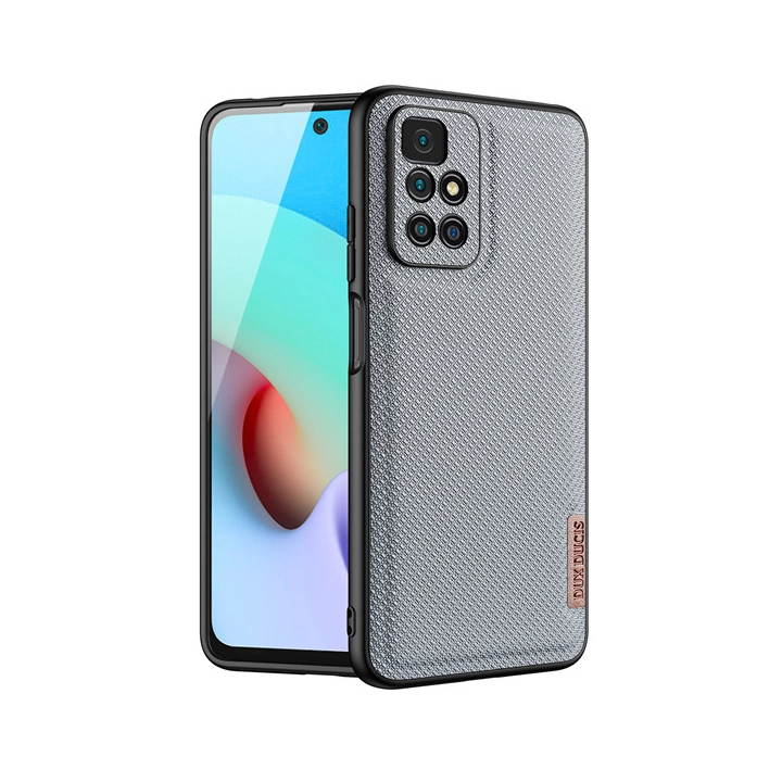 Dux Ducis Fino etui pokrowiec pokryty nylonowym materiałem Xiaomi Redmi 10 niebieski na NearMe.pl