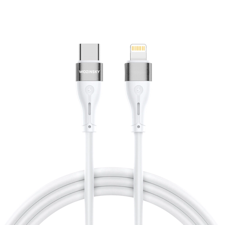 Kabel Wozinsky WSTCL2 Lightning / USB-C PD 27W 2 m - biały na NearMe.pl