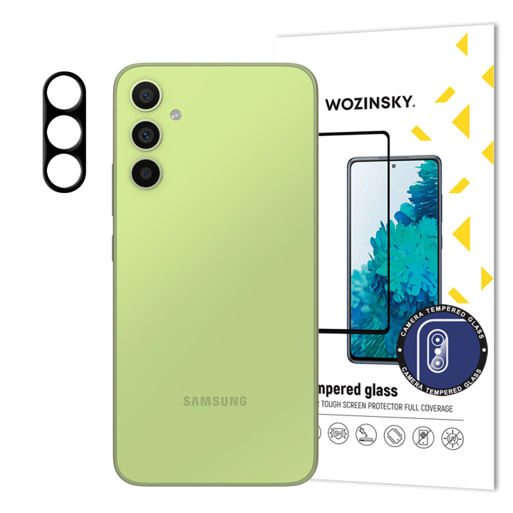Wozinsky Full Camera Glass szkło hartowane do Samsung Galaxy A34 5G na aparat kamerę 9H na NearMe.pl