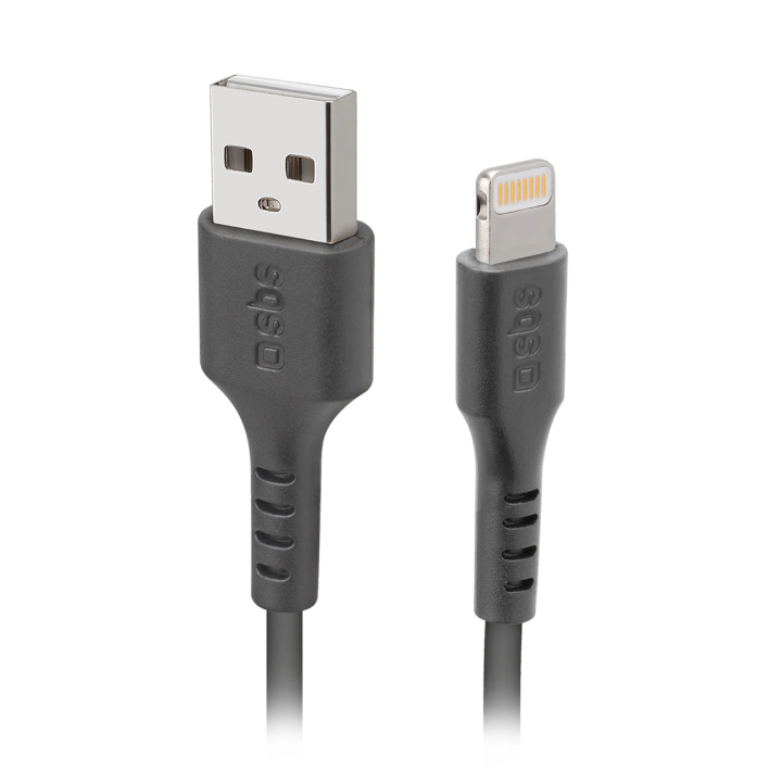 Kabel SBS TECABLEUSBIP589K USB-A - Lightning 1m z certyfikatem MFi - czarny na NearMe.pl