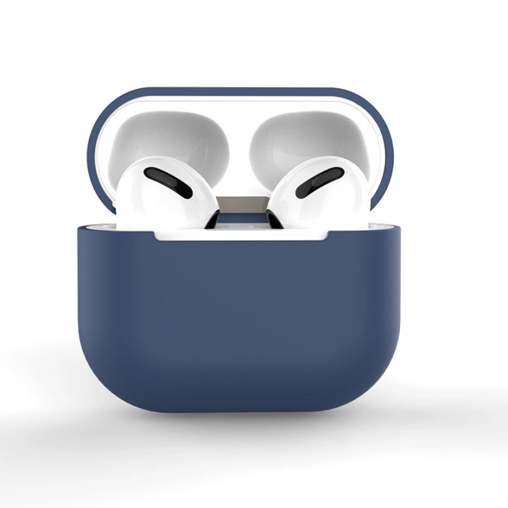 Etui do AirPods 2 / AirPods 1 silikonowy miękki pokrowiec na słuchawki niebieski (case C) na NearMe.pl