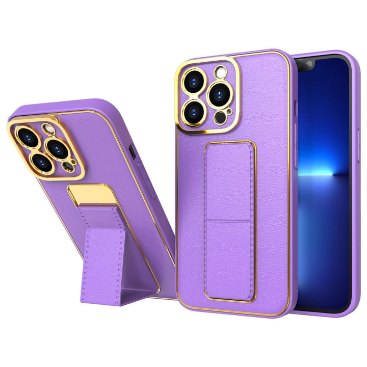 New Kickstand Case etui do iPhone 12 z podstawką fioletowy na NearMe.pl