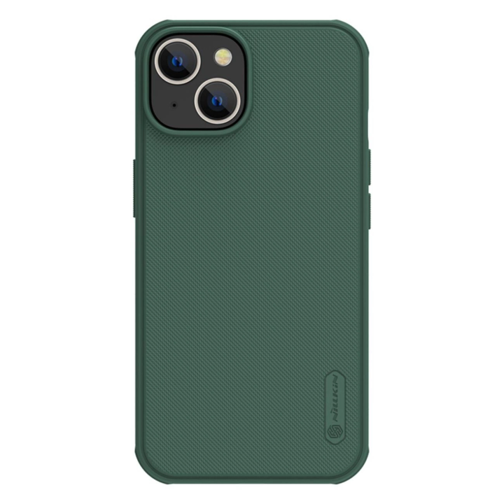 Nillkin Super Frosted Shield Pro etui iPhone 14 Plus pokrowiec na tył plecki zielony na NearMe.pl