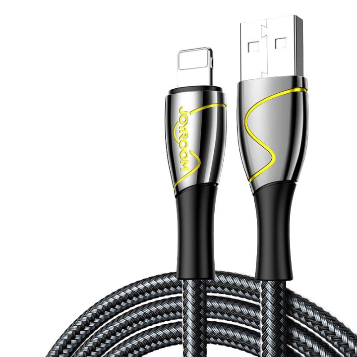 Kabel Joyroom Mermaid Series K6 USB-A / Lightning 2.4A 2m - czarny na NearMe.pl