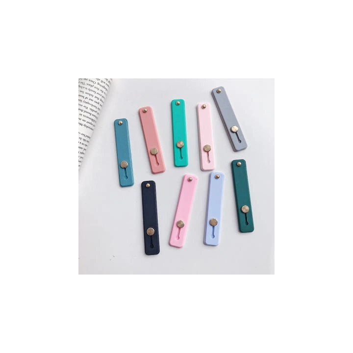 Samoprzylepny uchwyt na palec z suwakiem - zielony na NearMe.pl