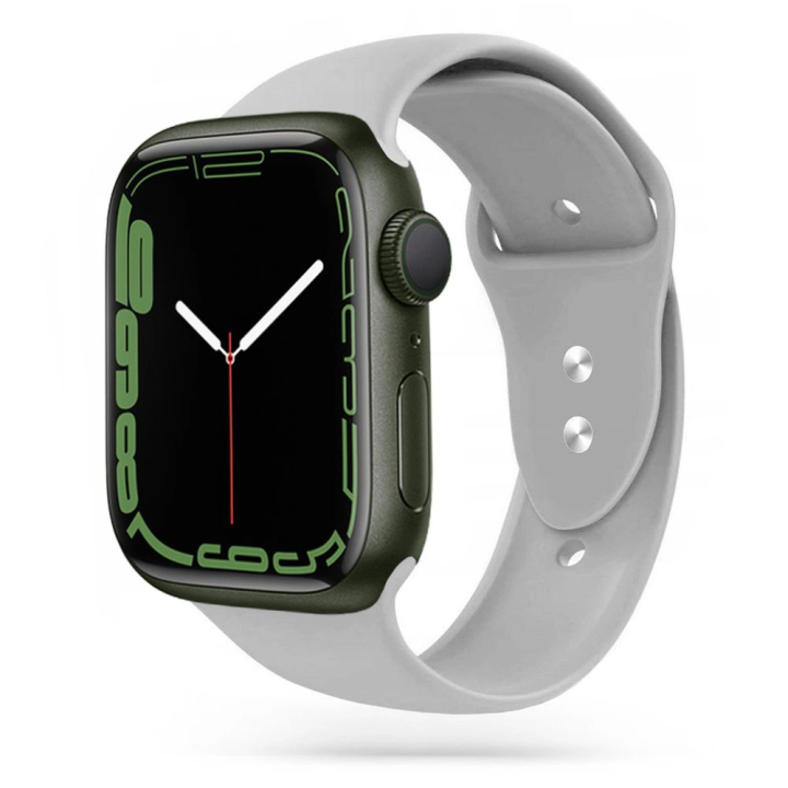 Pasek Tech-Protect IconBand na Apple Watch 4 / 5 / 6 / 7 / 8 / 9 / SE / Ultra 1 / 2 (42/44/45/49 mm) - szary na NearMe.pl