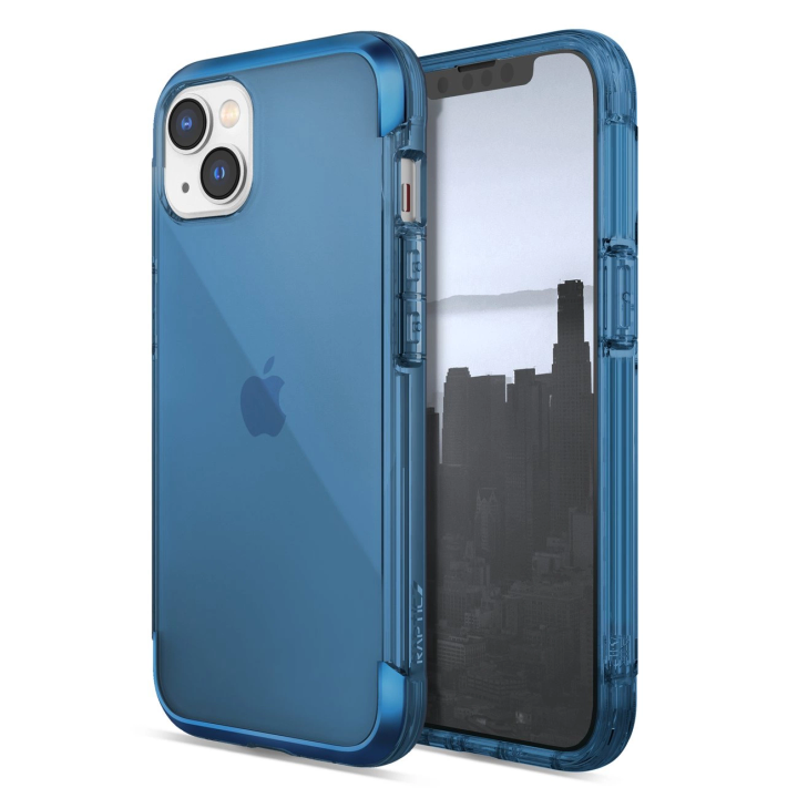 Raptic X-Doria Air Case etui iPhone 14 Plus pancerny pokrowiec niebieski na NearMe.pl