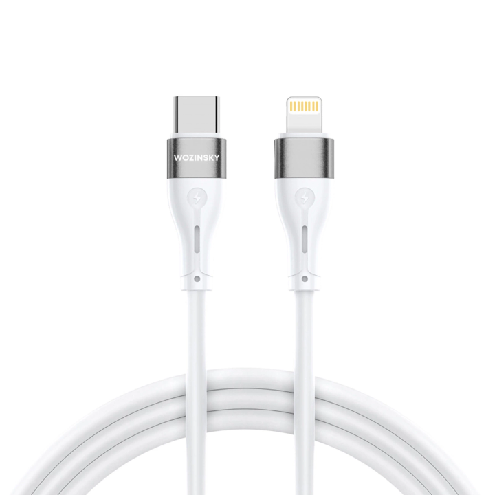 Kabel Wozinsky WSTCL1 Lightning / USB-C PD 27W 1 m - biały na NearMe.pl