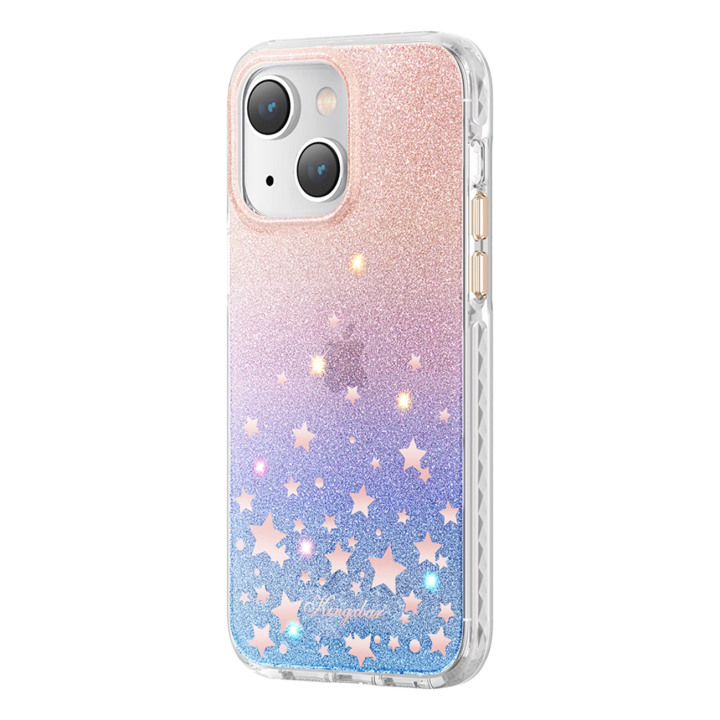 Kingxbar Heart Star Series etui iPhone 14 Plus etui w gwiazdki zodiac na NearMe.pl