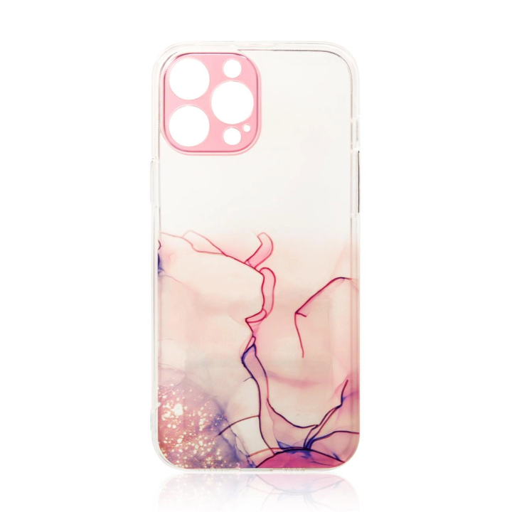 Marble Case etui do Samsung Galaxy A52s 5G / A52 5G / A52 4G żelowy pokrowiec marmur różowy na NearMe.pl