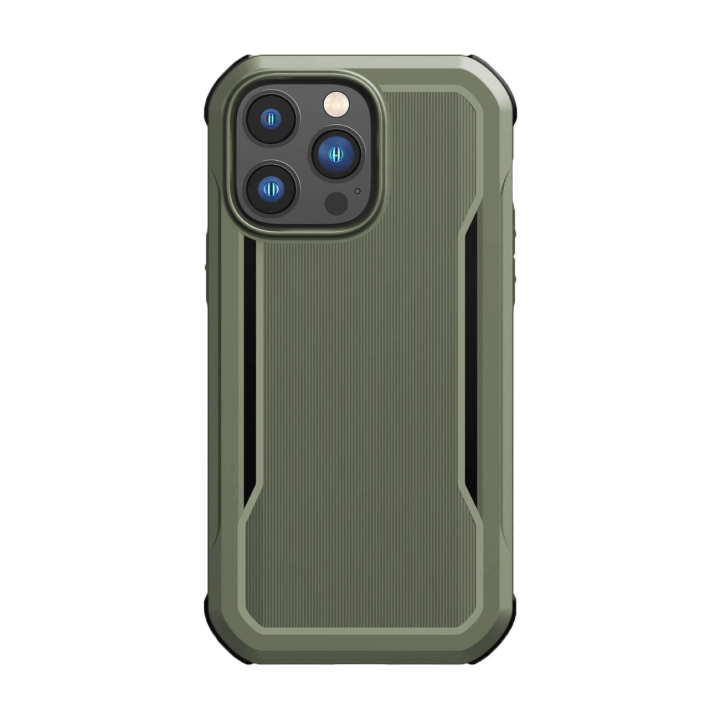 Raptic X-Doria Fort Case etui iPhone 14 Pro Max z MagSafe pancerny pokrowiec zielony na NearMe.pl