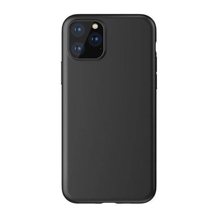 Soft Case żelowe elastyczne etui pokrowiec do Realme C21 czarny na NearMe.pl