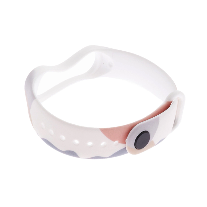 Strap Moro opaska do Xiaomi Mi Band 3 / 4 silikonowy pasek bransoletka do zegarka wzór 12 na NearMe.pl