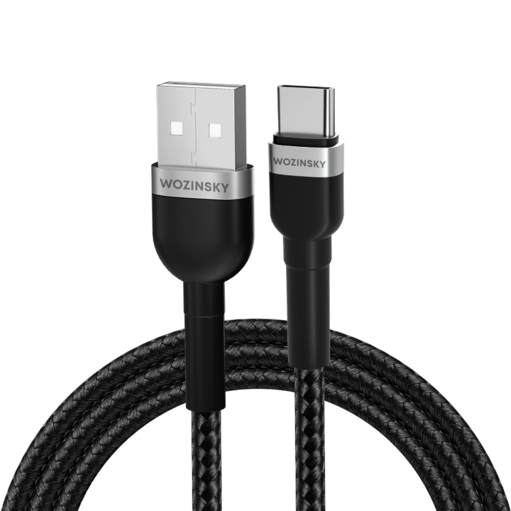 Kabel Wozinsky WNBAC1 USB-A / USB-C 2.4A 1 m - czarny na NearMe.pl