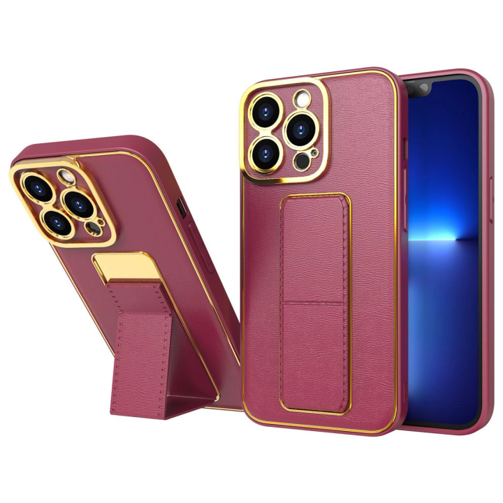 New Kickstand Case etui do iPhone 13 Pro z podstawką czerwony na NearMe.pl