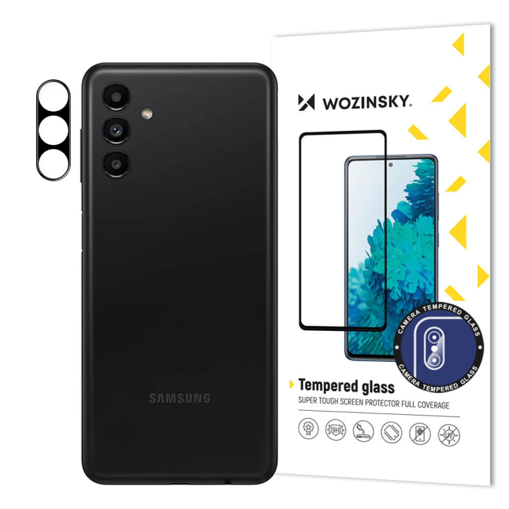Wozinsky Full Camera Glass szkło hartowane 9H na cały aparat kamerę Samsung Galaxy A13 5G na NearMe.pl