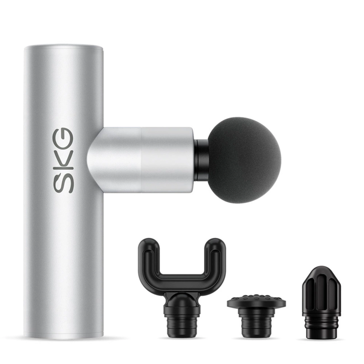 Pistolet do masażu SKG F3 Lite do całego ciała - srebrny na NearMe.pl