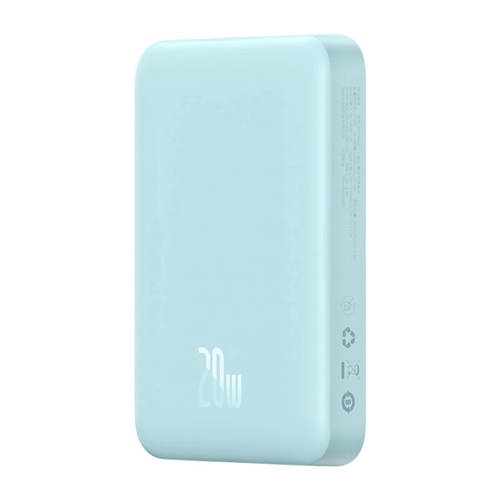 Powerbank magnetyczny Baseus Magnetic Mini 10000mAh, USB-C 20W MagSafe (niebieski) na NearMe.pl