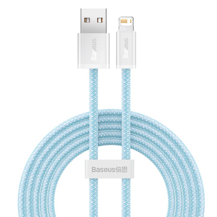 Kabel USB do Lightning Baseus Dynamic, 2.4A, 2m (niebieski) na NearMe.pl