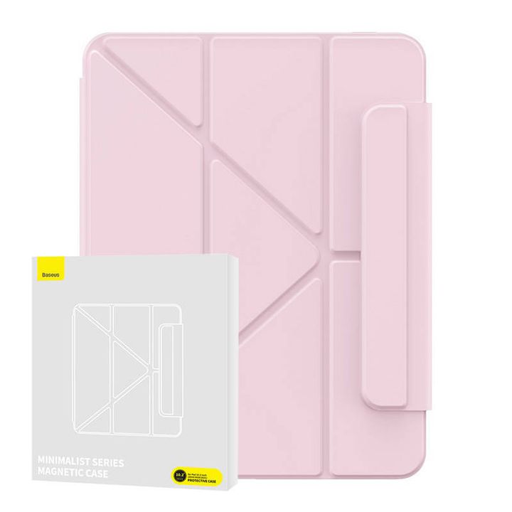 Etui magnetyczne Baseus Minimalist do Pad 10.2″ (2019/2020/2021) (baby pink) na NearMe.pl