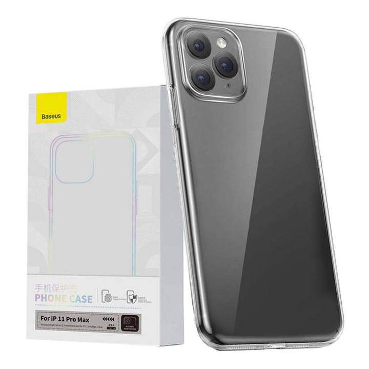 Przeźroczyste Etui Baseus Simple do iPhone 11 Pro Max na NearMe.pl