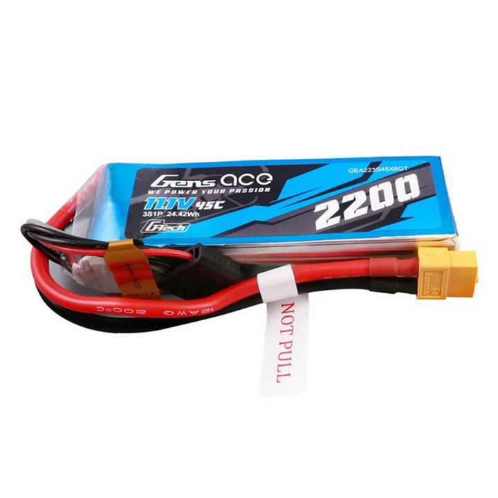 Akumulator Gens Ace G-Tech 2200mAh 11.1V 45C 3S1P z konektorem XT60 na NearMe.pl