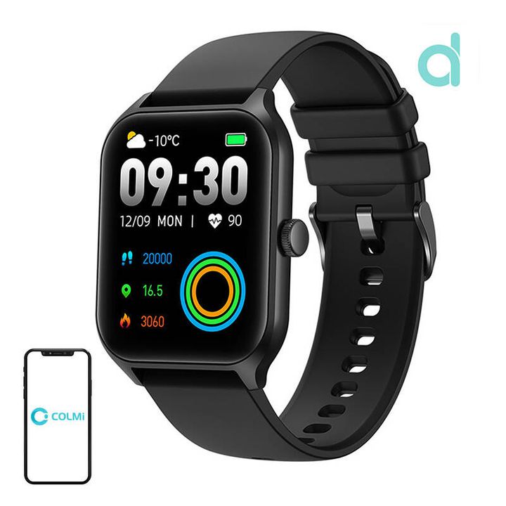 Smartwatch Colmi P60 (czarny) na NearMe.pl