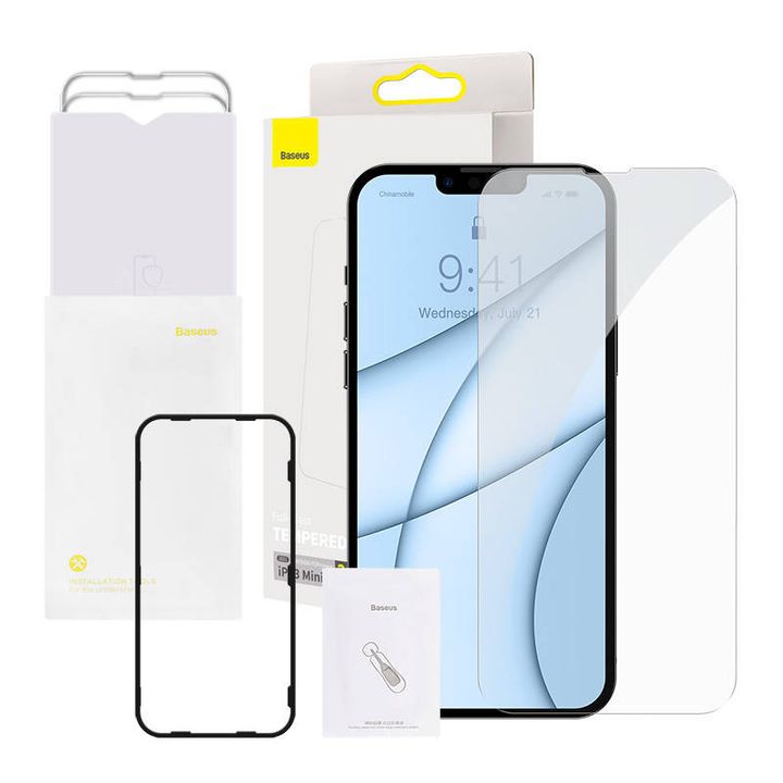 Szkło hartowane 0.3mm Baseus do iPhone 13 Mini (2szt) na NearMe.pl