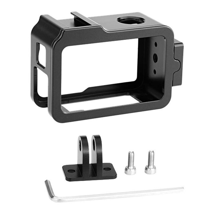 Metalowa obudowa z mocowaniem typu zimna stopka PULUZ do DJI Osmo Action 4/3 na NearMe.pl