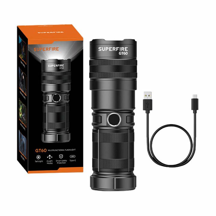 Latarka Superfire GT60, 2600lm, USB-C na NearMe.pl
