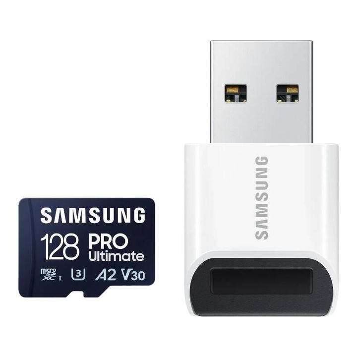 Karta pamięci Samsung microSDXC PRO Ultimate 128GB 200 MB/s UHS-I/U3 (MB-MY128SB/WW) na NearMe.pl