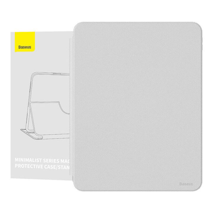 Magnetyczne Etui ochronne do Ipad Pro 12.9 Baseus Minimalist (jasno szary) na NearMe.pl