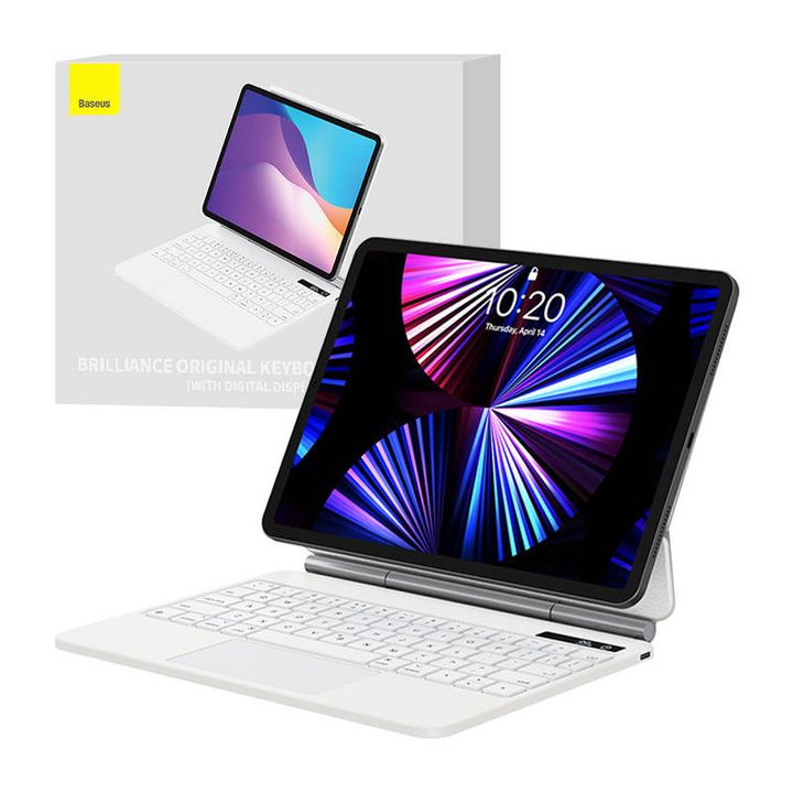 Etui z klawiaturą do Ipad 10 Baseus Brilliance PRO 10.9" (białe) na NearMe.pl