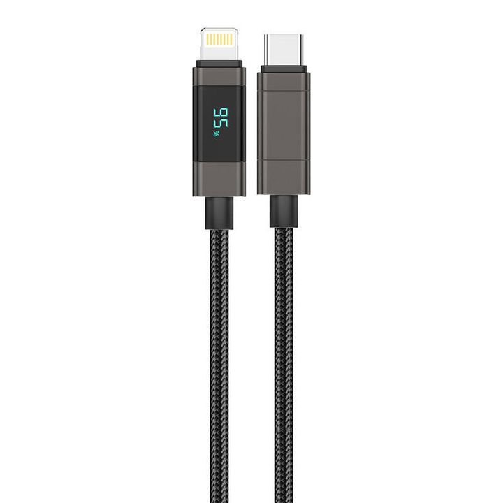 Kabel USB-C do Lightning Foneng XS05 PD27W, 1,2m (czarny) na NearMe.pl