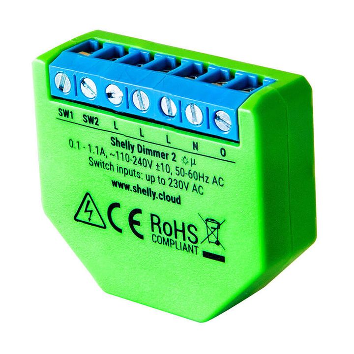Sterownik Oświetlenia 230V WiFi Shelly Dimmer 2 na NearMe.pl