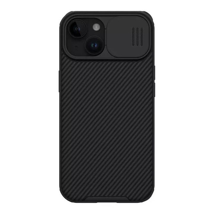 Etui Nillkin CamShield Pro PC+TPU do Iphone 15 Plus czarny na NearMe.pl