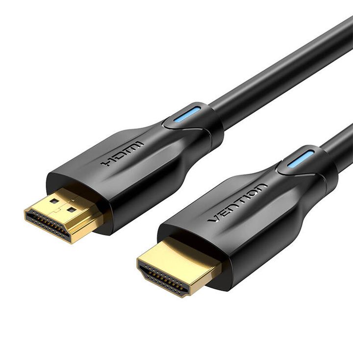 Kabel HDMI 2.1 Vention AANBF, 1m, 8K 60Hz/ 4K 120Hz (czarny) na NearMe.pl