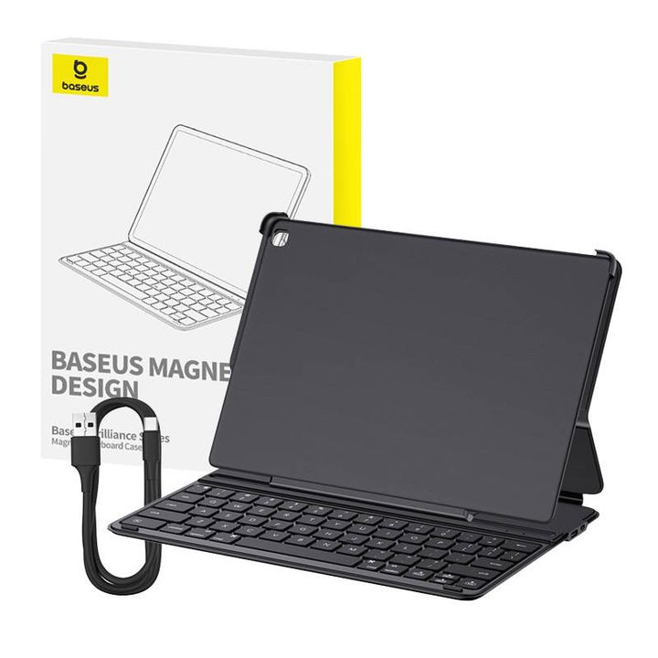 Magnetyczne etui z klawiaturą Baseus Brilliance Pad 10.2" (czarne) na NearMe.pl