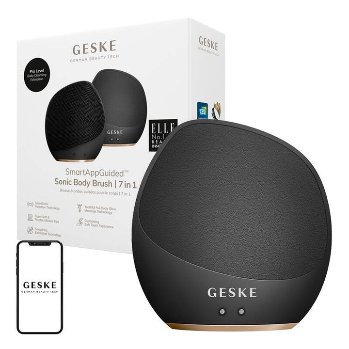 Soniczna szczoteczka do ciała Brush&Intensive 7w1 Geske(szary) na NearMe.pl