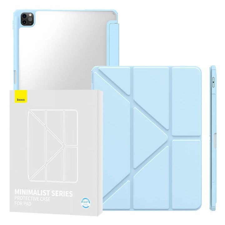 Etui ochronne Baseus Minimalist do iPad Pro 12,9" 2020/2021/2022 (jasno niebieski) na NearMe.pl