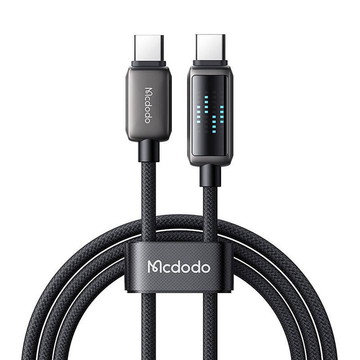 Kabel USB-C do USB-C Mcdodo CA-4250, 100W, wyświetlacz LED, 1.2m na NearMe.pl