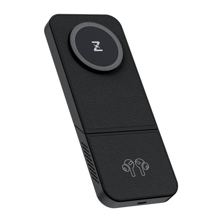 Bezprzewodowa ładowarka, INVZI, MGF7B, 3w1, 15W (czarna) na NearMe.pl