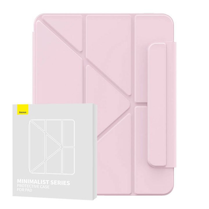 Etui magnetyczne Baseus Minimalist do Pad Air4/Air5 10.9″ (baby pink) na NearMe.pl