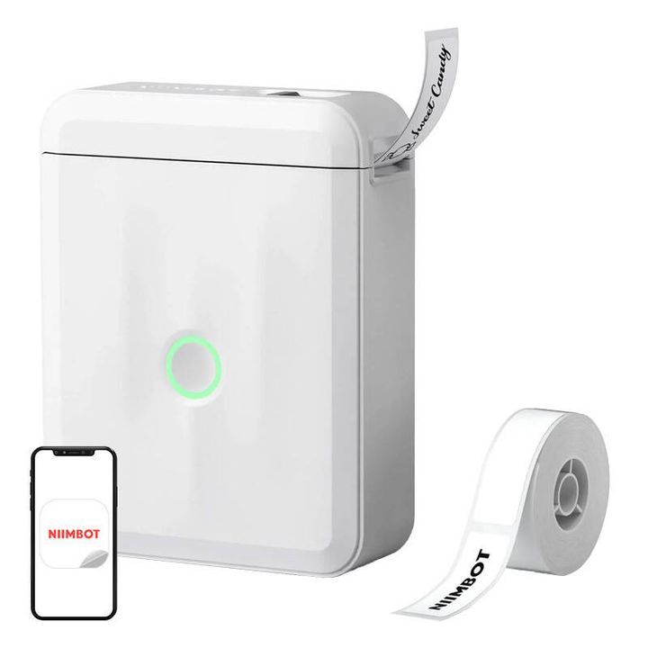 Drukarka etykiet Niimbot D110M przenośna (biała) na NearMe.pl