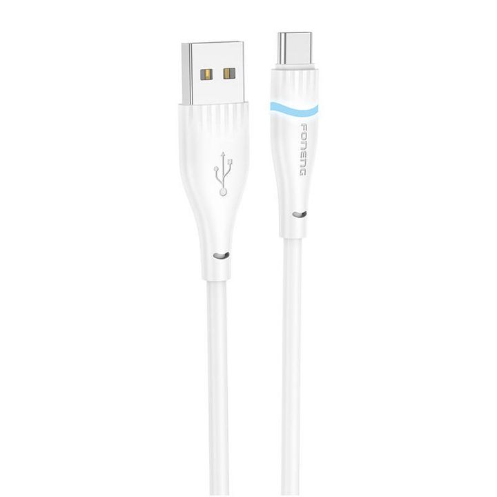 Kabel USB-A do USB-C Foneng X101 3A, 1,2m (biały) na NearMe.pl