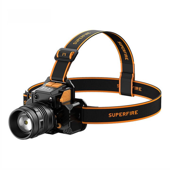 Latarka czołowa Superfire HL58, 350lm, USB na NearMe.pl
