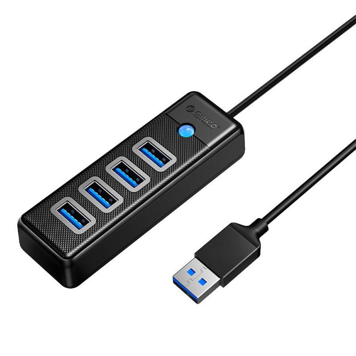 Adapter Hub USB do 4x USB 3.0 Orico, 5 Gbps, 0.15m (czarny) na NearMe.pl