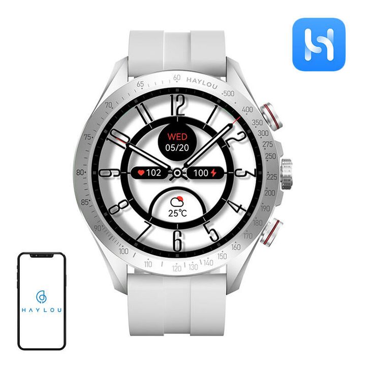 Smartwatch Haylou Solar Pro (srebrny) na NearMe.pl