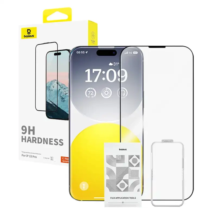 Szkło hartowane 0.3mm Baseus Diamond do iPhone 15Pro na NearMe.pl